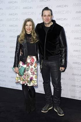 Sascha Vollmer (The BossHoss) mit Freundin Jenny bei der Marc Cain Fashion Show auf der Mercedes-Benz Fashion Week Berlin Autumn Winter 2017. Berlin, 17.01.2017 Foto:xS.xGabschx xFuturexImage