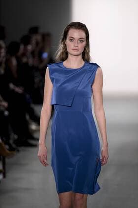January 17, 2017 - Berlin, Germany - A model runs the runway at Holy Ghost fashion show during the Mercedes-Benz Berlin Fashion Week Autumn Winter 2017 in Berlin, Germany on January 17, 2017. Berlin Germany  - ZUMAn230 20170117_zaa_n230_193