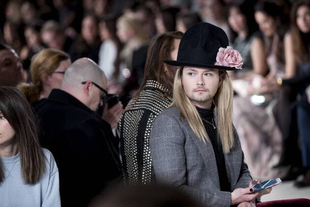January 17, 2017 - Berlin, Germany - Jack Strify is seen at the Holy Ghost fashion show during the Mercedes-Benz Berlin Fashion Week Autumn Winter 2017 in Berlin, Germany on January 17, 2017. Berlin Germany  - ZUMAn230 20170117_zaa_n230_196