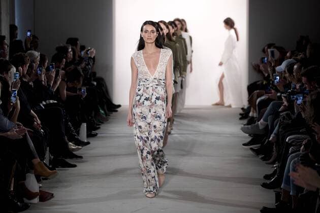 January 17, 2017 - Berlin, Germany - Models run the runway at Holy Ghost fashion show during the Mercedes-Benz Berlin Fashion Week Autumn Winter 2017 in Berlin, Germany on January 17, 2017. Berlin Germany  - ZUMAn230 20170117_zaa_n230_206