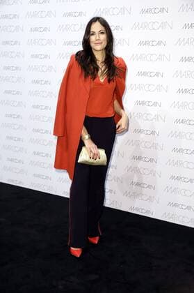Bettina Zimmermann bei der Marc Cain Fashion Show auf der Mercedes-Benz Fashion Week Berlin Autumn Winter 2017. Berlin, 17.01.2017 Foto:xS.xGabschx xFuturexImage