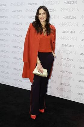 Bettina Zimmermann bei der Marc Cain Fashion Show auf der Mercedes-Benz Fashion Week Berlin Autumn Winter 2017. Berlin, 17.01.2017 Foto:xS.xGabschx xFuturexImage