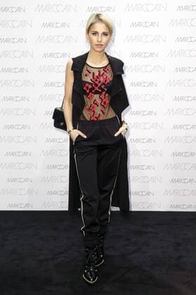 Caroline Daur bei der Marc Cain Fashion Show auf der Mercedes-Benz Fashion Week Berlin Autumn Winter 2017. Berlin, 17.01.2017 Foto:xS.xGabschx xFuturexImage