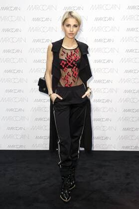 Caroline Daur bei der Marc Cain Fashion Show auf der Mercedes-Benz Fashion Week Berlin Autumn Winter 2017. Berlin, 17.01.2017 Foto:xS.xGabschx xFuturexImage