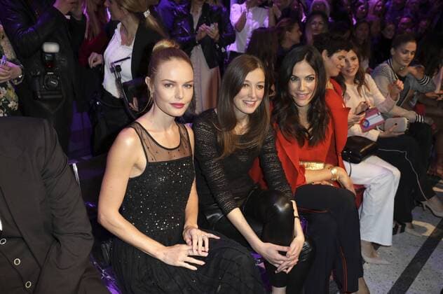 Kate Bosworth, Alexandra Maria Lara und Bettina Zimmermann bei der Marc Cain Fashion Show auf der Mercedes-Benz Fashion Week Berlin Autumn Winter 2017. Berlin, 17.01.2017 Foto:xS.xGabschx xFuturexImage