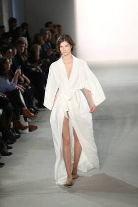 Germany: Holy Ghost at the Mercedes Benz in Berlin Holy Ghost showcases its latest Autumn Winter 2017 Collections in the Kaufhaus Jandorf in the Brunnenstrasse in Berlin-Mitte during the Mercedes-Benz Fashion Week Berlin Autumn Winter 2017 Collections. The photo shows models with the Holy Ghost collection on the catwalk.  SimonexKuhlmey