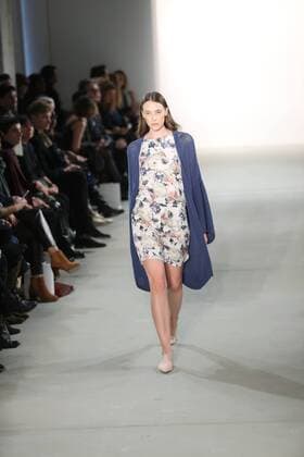 Germany: Holy Ghost at the Mercedes Benz in Berlin Holy Ghost showcases its latest Autumn Winter 2017 Collections in the Kaufhaus Jandorf in the Brunnenstrasse in Berlin-Mitte during the Mercedes-Benz Fashion Week Berlin Autumn Winter 2017 Collections. The photo shows models with the Holy Ghost collection on the catwalk.  SimonexKuhlmey