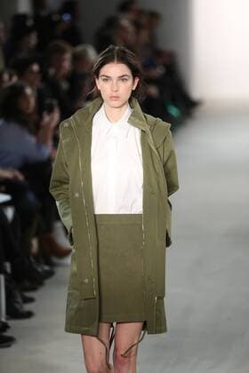 Germany: Holy Ghost at the Mercedes Benz in Berlin Holy Ghost showcases its latest Autumn Winter 2017 Collections in the Kaufhaus Jandorf in the Brunnenstrasse in Berlin-Mitte during the Mercedes-Benz Fashion Week Berlin Autumn Winter 2017 Collections. The photo shows models with the Holy Ghost collection on the catwalk.  SimonexKuhlmey