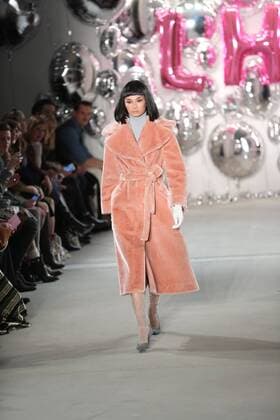 Germany: Lena Hoschek at the Mercedes-Benz Fashion Week Lena Hoschek showcases its latest Autumn Winter 2017 Collections in the Kaufhaus Jandorf in the Brunnenstrasse in Berlin-Mitte during the Mercedes-Benz Fashion Week Berlin Autumn Winter 2017 Collections. The photo shows models with the Lena Hoschek collection on the catwalk.  SimonexKuhlmey