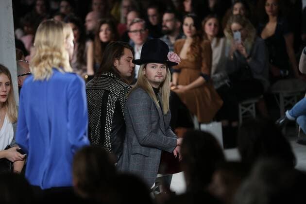 Germany: Holy Ghost at the Mercedes Benz in Berlin Holy Ghost showcases its latest Autumn Winter 2017 Collections in the Kaufhaus Jandorf in the Brunnenstrasse in Berlin-Mitte during the Mercedes-Benz Fashion Week Berlin Autumn Winter 2017 Collections. The photo shows models with the Holy Ghost collection on the catwalk.  SimonexKuhlmey