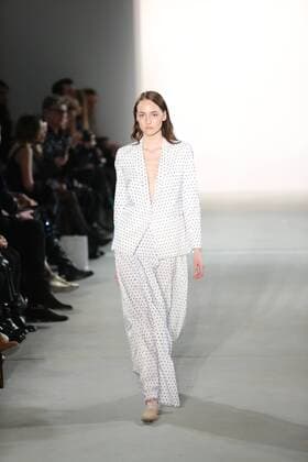 Germany: Holy Ghost at the Mercedes Benz in Berlin Holy Ghost showcases its latest Autumn Winter 2017 Collections in the Kaufhaus Jandorf in the Brunnenstrasse in Berlin-Mitte during the Mercedes-Benz Fashion Week Berlin Autumn Winter 2017 Collections. The photo shows models with the Holy Ghost collection on the catwalk.  SimonexKuhlmey