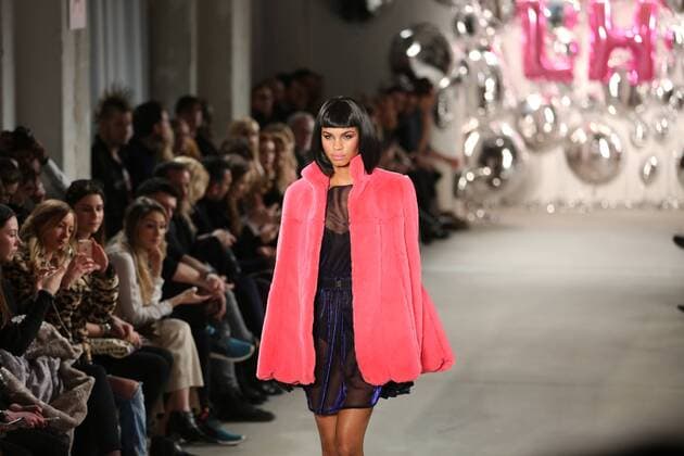 Germany: Lena Hoschek at the Mercedes-Benz Fashion Week Lena Hoschek showcases its latest Autumn Winter 2017 Collections in the Kaufhaus Jandorf in the Brunnenstrasse in Berlin-Mitte during the Mercedes-Benz Fashion Week Berlin Autumn Winter 2017 Collections. The photo shows models with the Lena Hoschek collection on the catwalk.  SimonexKuhlmey