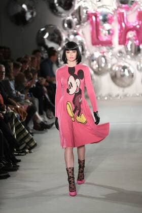 Germany: Lena Hoschek at the Mercedes-Benz Fashion Week Lena Hoschek showcases its latest Autumn Winter 2017 Collections in the Kaufhaus Jandorf in the Brunnenstrasse in Berlin-Mitte during the Mercedes-Benz Fashion Week Berlin Autumn Winter 2017 Collections. The photo shows models with the Lena Hoschek collection on the catwalk.  SimonexKuhlmey