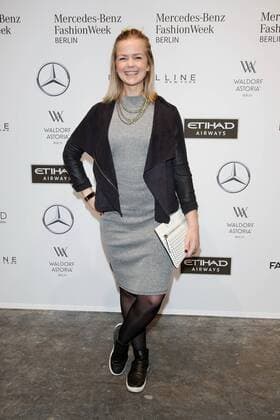 Sarah Maria Breuer - Ankunft zur Holy Ghost Fashion-Show im Rahmen der Mercedes-Benz Fashion Week Berlin Spring Summer 2017 Collections im Kaufhaus Jandorf in Berlin am 17.01.2017. Mercedes-Benz Fashion Week Berlin Spring Summer 2017 Collections