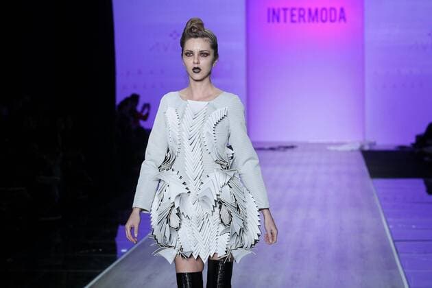 Model presents creations by Avicsc during the 66 edition of Intermoda, in the city of Guadalajara, Mexico, on 17 January 2017. EFE Ulises Ruiz Basurto EDITION 66 OF INTERMODA !ACHTUNG: NUR REDAKTIONELLE NUTZUNG!  MEX50 20170118-636203082053144631