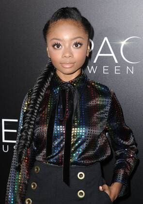 January 17, 2017 - Hollywood, California, U.S. - Skai Jackson attends The Los Angeles Premiere of The Space Between Us held at the Arclight Theater in Hollywood, California on January 17, 2017. 2017 Hollywood U.S. - ZUMAl86_ 20170117_zaf_l86_021