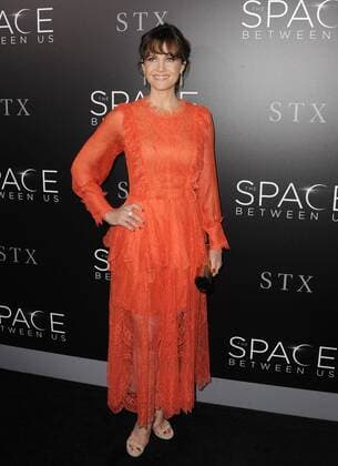 January 17, 2017 - Hollywood, California, U.S. - Carla Gugino attends The Los Angeles Premiere of The Space Between Us held at the Arclight Theater in Hollywood, California on January 17, 2017. 2017 Hollywood U.S. - ZUMAl86_ 20170117_zaf_l86_027
