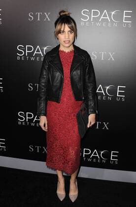January 17, 2017 - Hollywood, California, U.S. - Natalie Morales attends The Los Angeles Premiere of The Space Between Us held at the Arclight Theater in Hollywood, California on January 17, 2017. 2017 Hollywood U.S. - ZUMAl86_ 20170117_zaf_l86_062