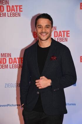 Kostja Ullmann Premiere Mein Blind Date mit dem Leben Mathäser Filmpalast Kino Fernsehen Muenchen 17.01.2017