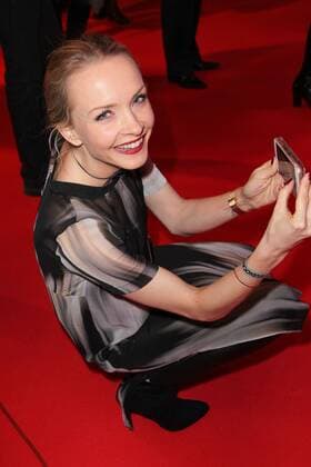 Janin Ullmann, Filmpremiere von Blind Date im Mathaeser Filmpalast in Muenchen am 17.01.2017