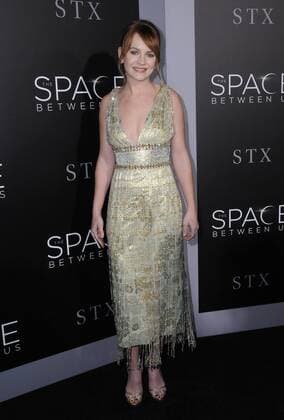 January 17, 2017 - Hollywood, CA, United States - 17 January 2017 - Hollywood, California - Britt Robertson. 2017 The Space Between Us special Los Angeles screening held at Arclight Hollywood. Photo Credit: AdMedia Hollywood United States - ZUMAa123 20170117_zaa_a123_180