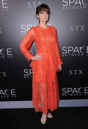 January 17, 2017 - Hollywood, CA, United States - 17 January 2017 - Hollywood, California - Carla Gugino. 2017 The Space Between Us special Los Angeles screening held at Arclight Hollywood. Photo Credit: AdMedia Hollywood United States - ZUMAa123 20170117_zaa_a123_187