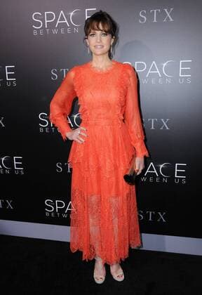 January 17, 2017 - Hollywood, CA, United States - 17 January 2017 - Hollywood, California - Carla Gugino. 2017 The Space Between Us special Los Angeles screening held at Arclight Hollywood. Photo Credit: AdMedia Hollywood United States - ZUMAa123 20170117_zaa_a123_192