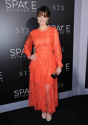 January 17, 2017 - Hollywood, CA, United States - 17 January 2017 - Hollywood, California - Carla Gugino. 2017 The Space Between Us special Los Angeles screening held at Arclight Hollywood. Photo Credit: AdMedia Hollywood United States - ZUMAa123 20170117_zaa_a123_199