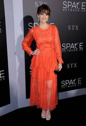 January 17, 2017 - Hollywood, CA, United States - 17 January 2017 - Hollywood, California - Carla Gugino. 2017 The Space Between Us special Los Angeles screening held at Arclight Hollywood. Photo Credit: AdMedia Hollywood United States - ZUMAa123 20170117_zaa_a123_204