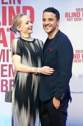 Janin Reinhardt und Kostja Ullmann bei der Weltpremiere des Kinofilms Mein Blind Date mit dem Leben im Mathäser Filmpalast. München, 17.01.2017 Foto:xD.xBedrosianx xFuturexImage