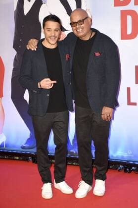 Kostja Ullmann und Saliya Kahawatte bei der Weltpremiere des Kinofilms Mein Blind Date mit dem Leben im Mathäser Filmpalast. München, 17.01.2017 Foto:xP.xSchönbergerx xFuturexImage