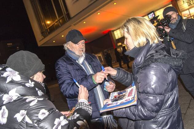 Michael Gwisdek bei der Weltpremiere des Kinofilms Kundschafter des Friedens im Kino International. Berlin, 17.01.2017 Foto:xK.xWernerx xFuturexImage