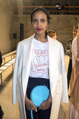 Sara Nuru bei der Malaikaraiss Fashion Show auf der Mercedes-Benz Fashion Week Berlin Autumn Winter 2017. Berlin, 17.01.2017 Foto:xK.xWernerx xFuturexImage