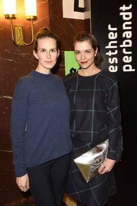 Saralisa Volm und Susan Hoecke bei der Esther Perbandt Fashion Show auf der Mercedes-Benz Fashion Week Berlin Autumn Winter 2017. Berlin, 17.01.2017 Foto:xF.xKernx xFuturexImage