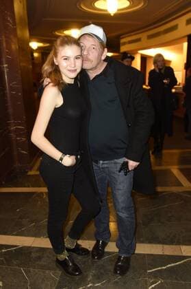 Ben Becker mit Tochter Lilith Maria Dörte Becker bei der Esther Perbandt Fashion Show auf der Mercedes-Benz Fashion Week Berlin Autumn Winter 2017. Berlin, 17.01.2017 Foto:xF.xKernx xFuturexImage