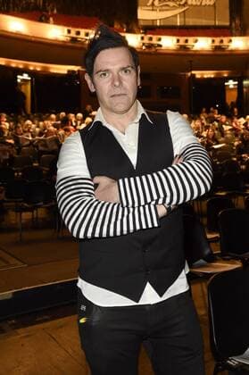 Richard Kruspe (Rammstein) bei der Esther Perbandt Fashion Show auf der Mercedes-Benz Fashion Week Berlin Autumn Winter 2017. Berlin, 17.01.2017 Foto:xF.xKernx xFuturexImage