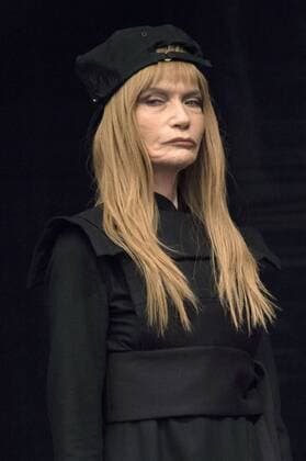 Veruschka Gräfin von Lehndorff bei der Esther Perbandt Fashion Show auf der Mercedes-Benz Fashion Week Berlin Autumn Winter 2017. Berlin, 17.01.2017 Foto:xF.xKernx xFuturexImage