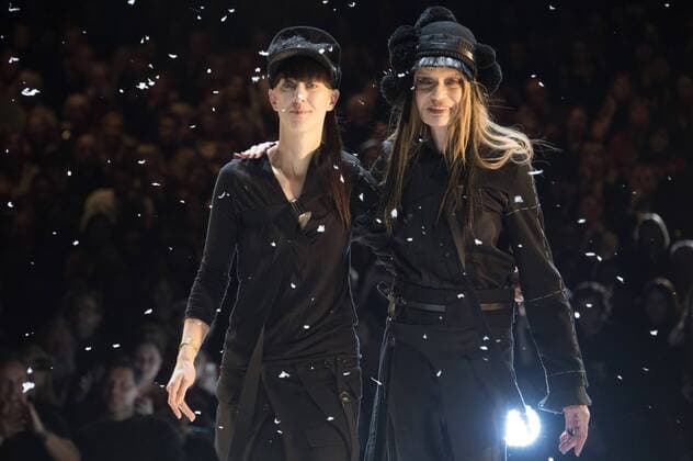 Esther Perbandt und Veruschka Gräfin von Lehndorff bei der Esther Perbandt Fashion Show auf der Mercedes-Benz Fashion Week Berlin Autumn Winter 2017. Berlin, 17.01.2017 Foto:xF.xKernx xFuturexImage