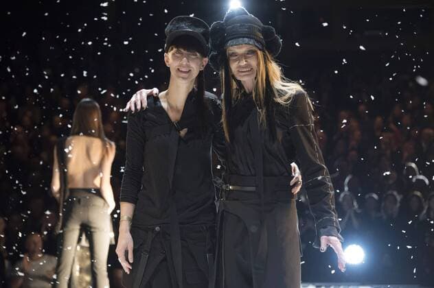 Esther Perbandt und Veruschka Gräfin von Lehndorff bei der Esther Perbandt Fashion Show auf der Mercedes-Benz Fashion Week Berlin Autumn Winter 2017. Berlin, 17.01.2017 Foto:xF.xKernx xFuturexImage