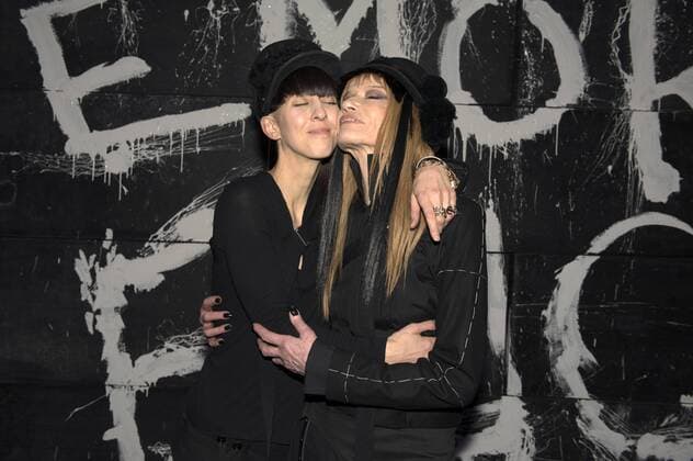 Esther Perbandt und Veruschka Gräfin von Lehndorff bei der Esther Perbandt Fashion Show auf der Mercedes-Benz Fashion Week Berlin Autumn Winter 2017. Berlin, 17.01.2017 Foto:xF.xKernx xFuturexImage