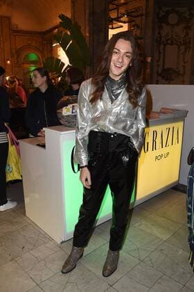 Riccardo Simonetti beim Grazia Pop Up Breakfast am 18.01.2017 im Rahmen der Mercedes-Benz Fashion Week Herbst Winter 2017 in Berlin MBFW Fashionweek 2017 Januar in Berlin- Grazia Pop Up Breakfast Event 