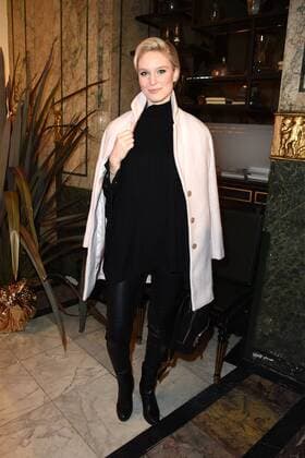 Kim Hnizdo beim Grazia Pop Up Breakfast am 18.01.2017 im Rahmen der Mercedes-Benz Fashion Week Herbst Winter 2017 in Berlin MBFW Fashionweek 2017 Januar in Berlin- Grazia Pop Up Breakfast Event 