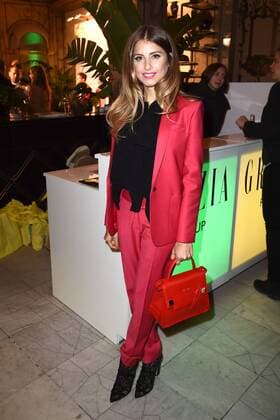 Cathy Hummels beim Grazia Pop Up Breakfast am 18.01.2017 im Rahmen der Mercedes-Benz Fashion Week Herbst Winter 2017 in Berlin MBFW Fashionweek 2017 Januar in Berlin- Grazia Pop Up Breakfast Event 
