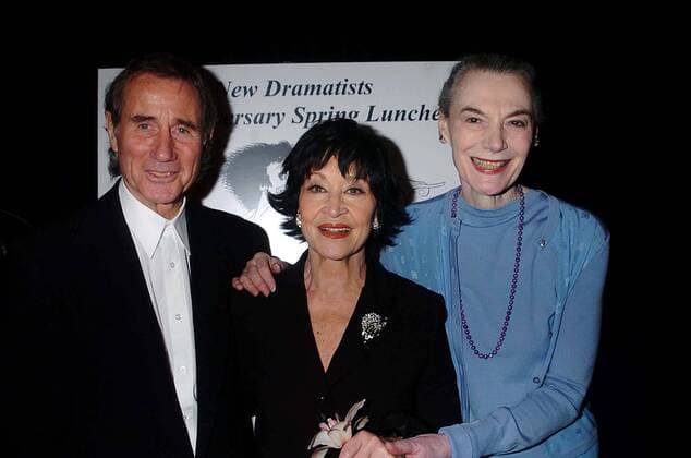 May 18, 2006 - New York, New York, U.S. - NEW DRAMATISTS 57TH ANNUAL BENEFIT LUNCHEON TO HONOR CHITA RIVERA.THE NEW YORK MARRIOTT MARQUIS, NYC 05-18-2006. - 2006.JIM DALE, CHITA RIVERA, MARIAN SELDES..K47936JKRON - ZUMAjk2_ 20060518_gaf_jk2_002