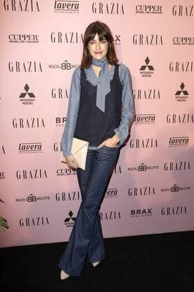 Marie Nasemann beim GRAZIA Pop Up Breakfast auf der Mercedes-Benz Fashion Week Berlin Autumn Winter 2017. Berlin, 18.01.2017 Foto:xS.xGabschx xFuturexImage