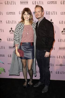 Eva Padberg mit Begleitung beim GRAZIA Pop Up Breakfast auf der Mercedes-Benz Fashion Week Berlin Autumn Winter 2017. Berlin, 18.01.2017 Foto:xS.xGabschx xFuturexImage
