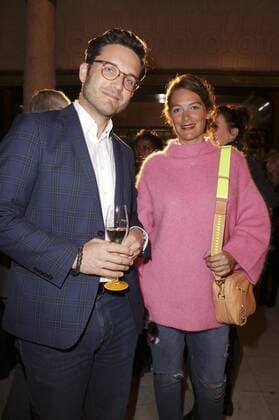 Josephine Thiel mit Begleitung beim GRAZIA Pop Up Breakfast auf der Mercedes-Benz Fashion Week Berlin Autumn Winter 2017. Berlin, 18.01.2017 Foto:xS.xGabschx xFuturexImage