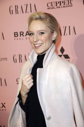 Kim Hnizdo beim GRAZIA Pop Up Breakfast auf der Mercedes-Benz Fashion Week Berlin Autumn Winter 2017. Berlin, 18.01.2017 Foto:xS.xGabschx xFuturexImage