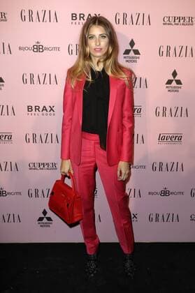 Cathy Hummels beim GRAZIA Pop Up Breakfast auf der Mercedes-Benz Fashion Week Berlin Autumn Winter 2017. Berlin, 18.01.2017 Foto:xS.xGabschx xFuturexImage