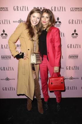 Victoria Swarovski und Cathy Hummels beim GRAZIA Pop Up Breakfast auf der Mercedes-Benz Fashion Week Berlin Autumn Winter 2017. Berlin, 18.01.2017 Foto:xS.xGabschx xFuturexImage